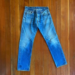 Levis 501 Shrink To Fit, #11, Button Fly,... Already Shrunk!! now: 33 x 33